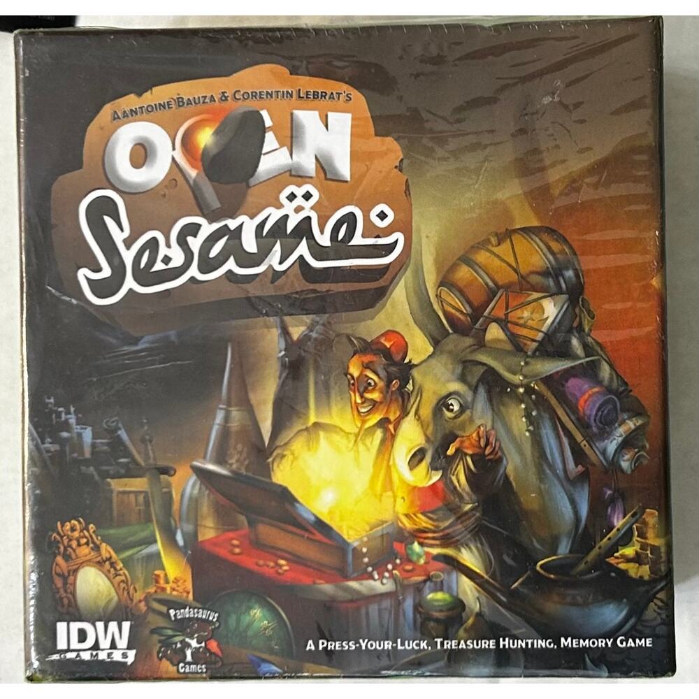 Open Sesame A Treasure Hunting Memory Card Game 2015 IDW/Pandasaurus